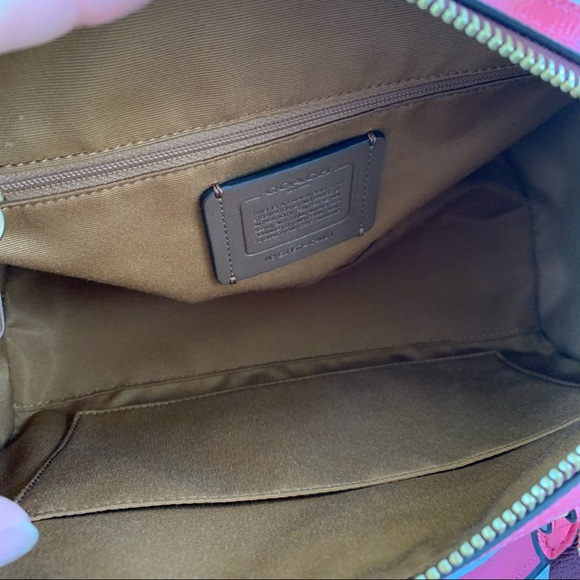 NWT Coach Rowan Satchel in Colorblock Signature 🎀 - Picture 11 of 13